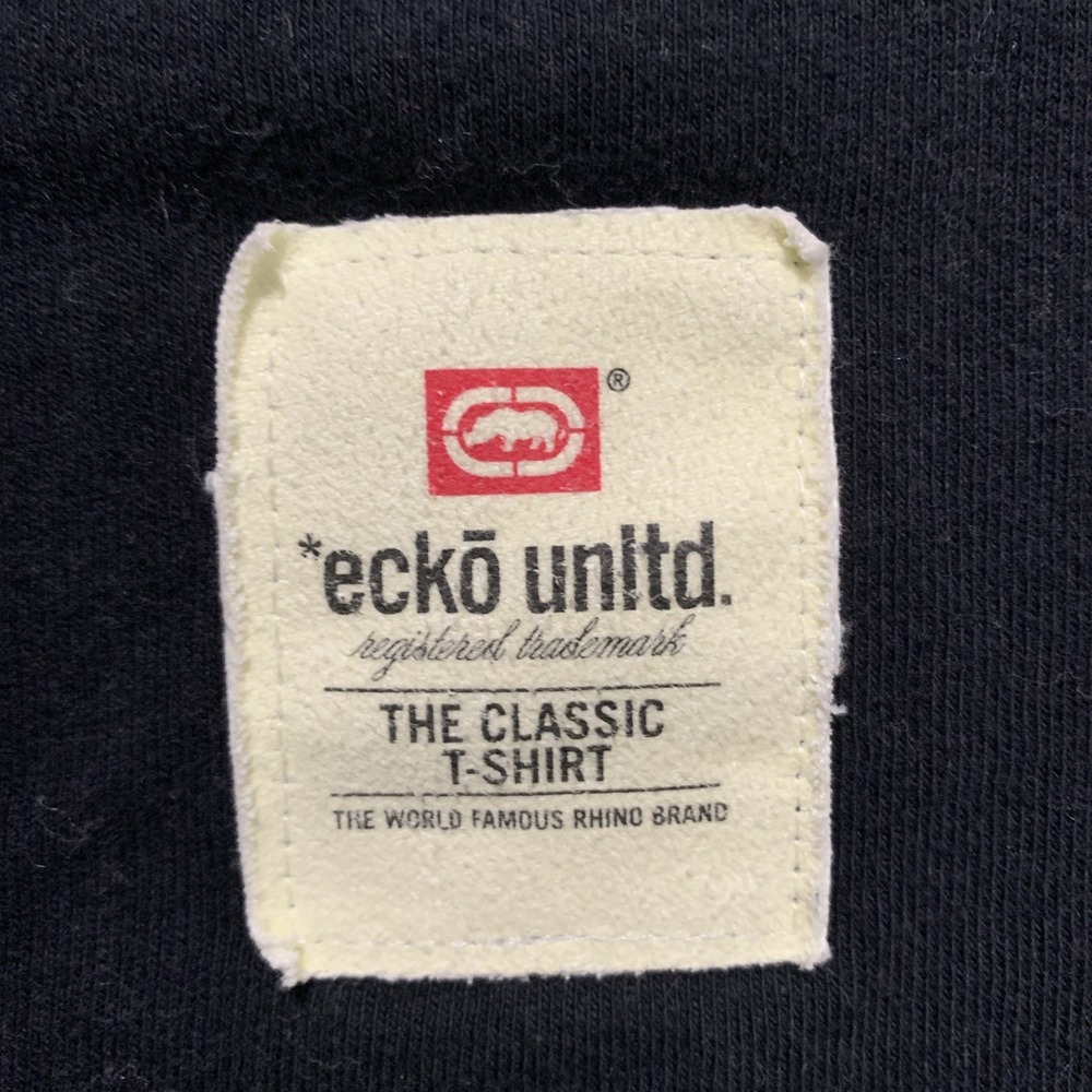 VTG Ecko Unltd Graffiti Graphic T Shirt Mens XL Black Los Angeles Wildstyle Y2K - Picture 3 of 9